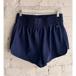 DSG Navy Running Shorts Medium Athletic Lined Workout Activewear Women